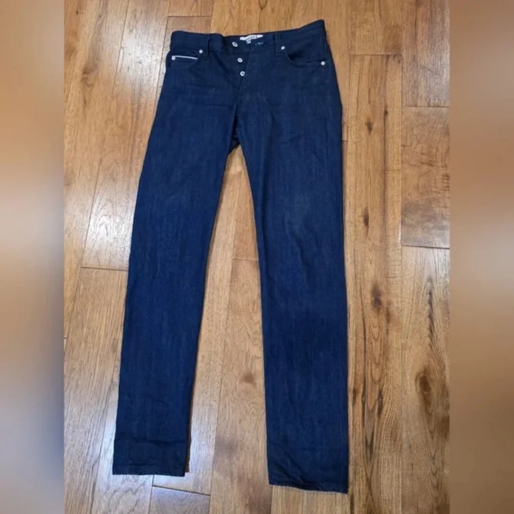 Naked and Famous Spring Garden Selvedge Jeans Super Guy - Picture 1 of 9